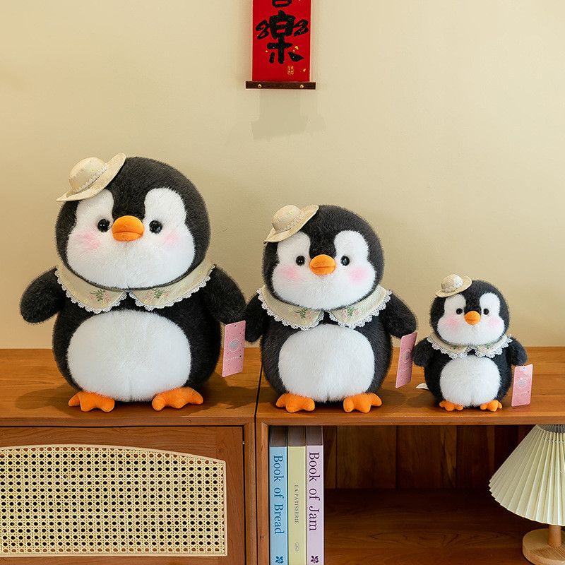 Plush Penguin Eightinch Adorable Toy Soft Stuffed Animal For Game Carnival Machine_voghion.com