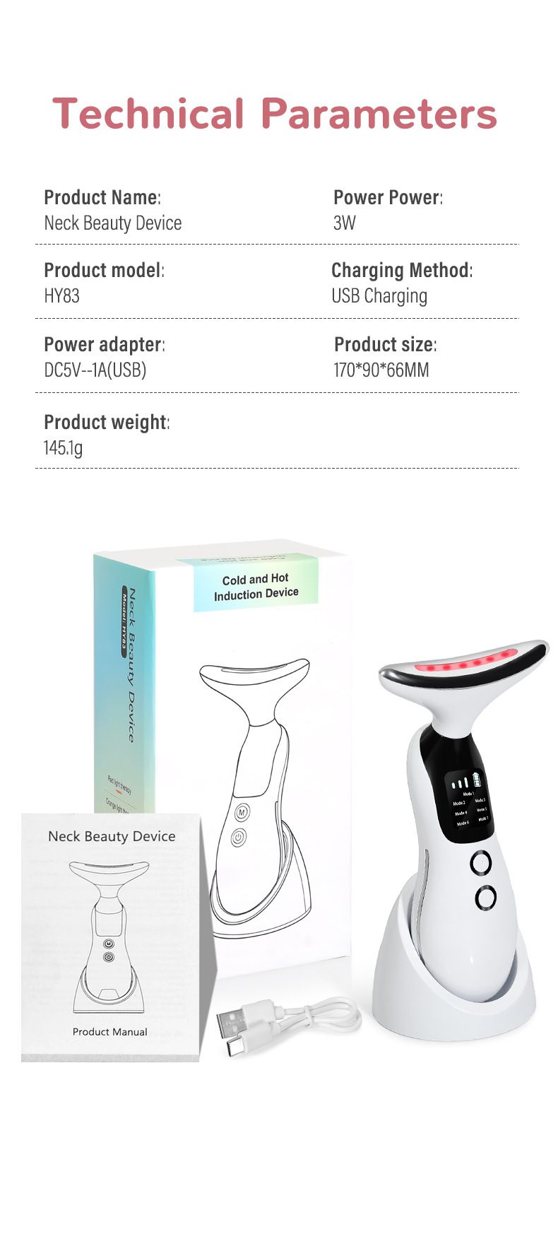Lifting, Firming, Removing Wrinkles, Nasolabial Folds, Eye Lines, For Home Use. Colorful Skin Rejuvenation And Vibration Beauty 2025_voghion.com