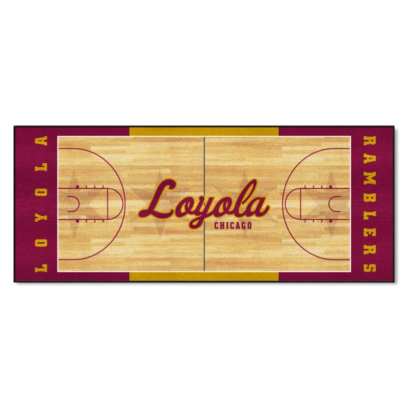 Loyola University Chicago NCAA Basketball Runner 30"x72"_voghion.com