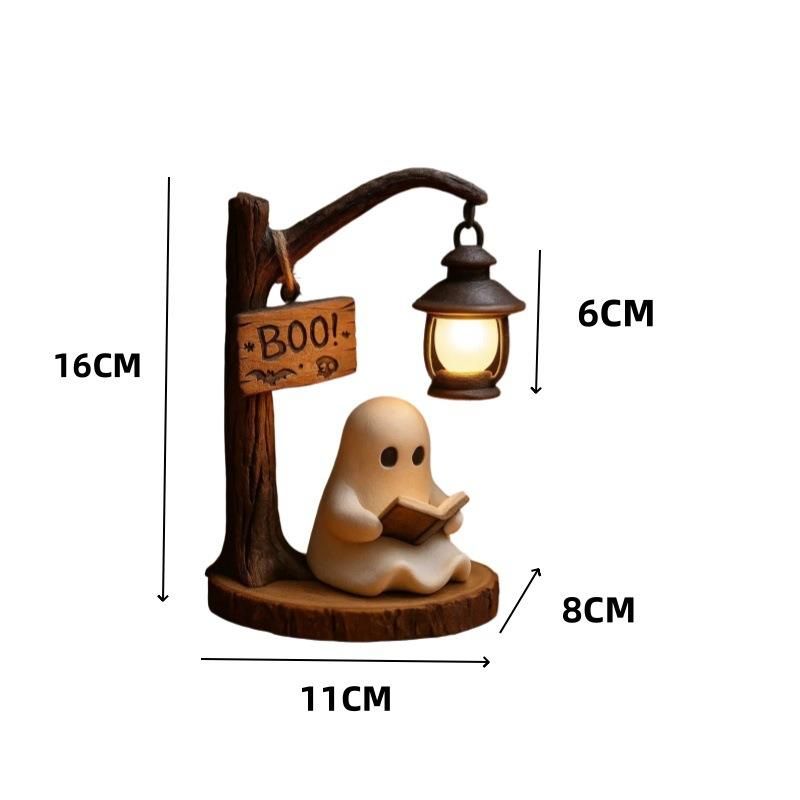 Nuova lampada da tavolo da scrivania con decorazione di Halloween e strega_voghion.com