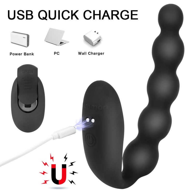 OLO 10-trinns prostatamassasjeapparat for menn og kvinner Analkuler Trådløs fjernkontroll Voksne produkter Dildo Vibratorer_voghion.com