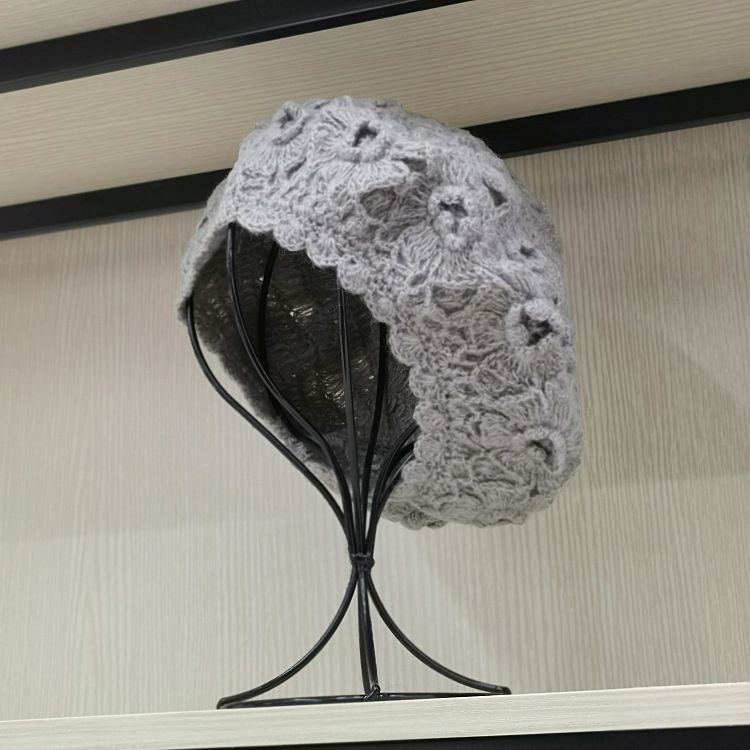 Hot Sale Soft Knit Solid Color Beanie, Chic, and Lightweight Crochet Knitted Style Beanie for Women, One Size Slouchy Hat_voghion.com