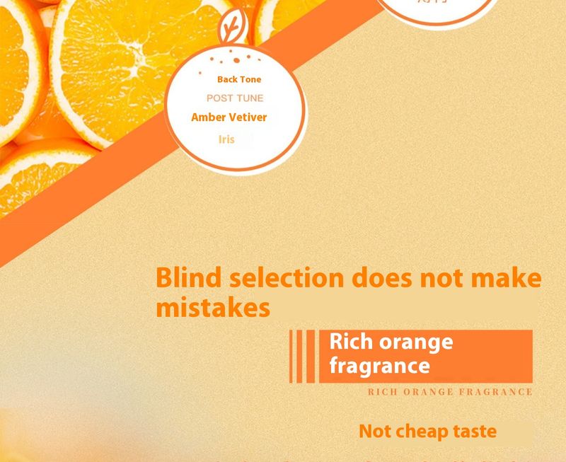 Ny parfume online Populær Orange Lucky Parfume Babyflaske Lykke og Held Peanut Mandlig og Kvindelig Frisk, Naturlig og Vedvarende Duft_voghion.com
