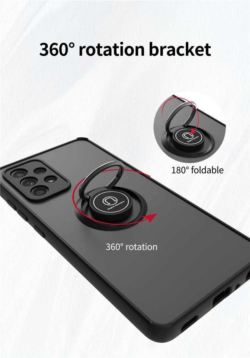 Custodia magnetica antiurto per Samsung Galaxy A52S A52 A53 A12 A23 S20 S21 FE S22 Ultra Nota 20 S10E S10 S9 Plus Anello di copertura del supporto_voghion.com