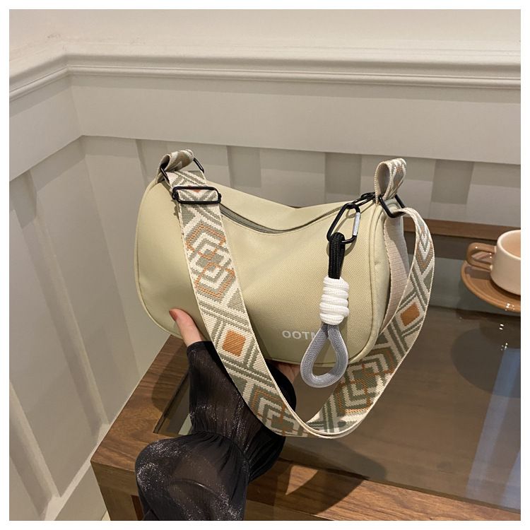 Borsa a tracolla casual con tracolla larga per donna, 2024, nuova borsa a tracolla di alta qualità, grande capacità, leggera, da ascella_voghion.com