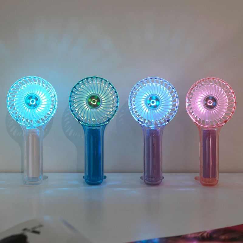 Handheld Fan For Office And Dormitory, Long Battery Life, Strong Wind, Portable, Quiet, Three-Speed Brushless USB_voghion.com
