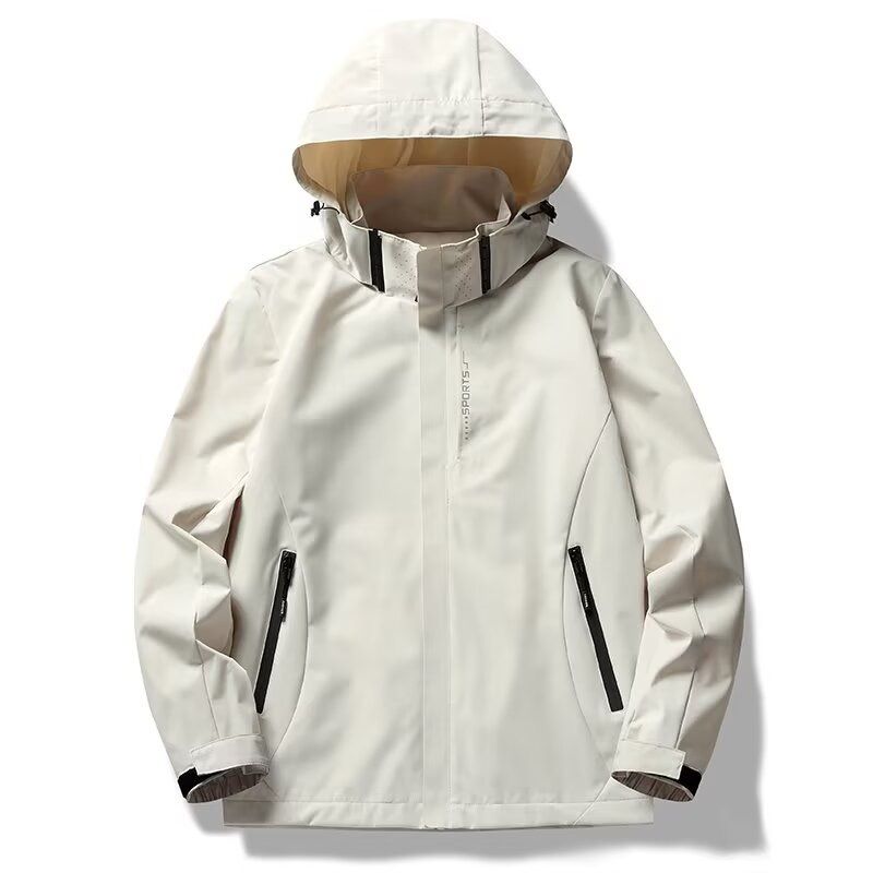 Outdoor Windbreaker Autumn Winter Waterproof Windproof Men's Jacket Cardigan For Hiking Travel_voghion.com