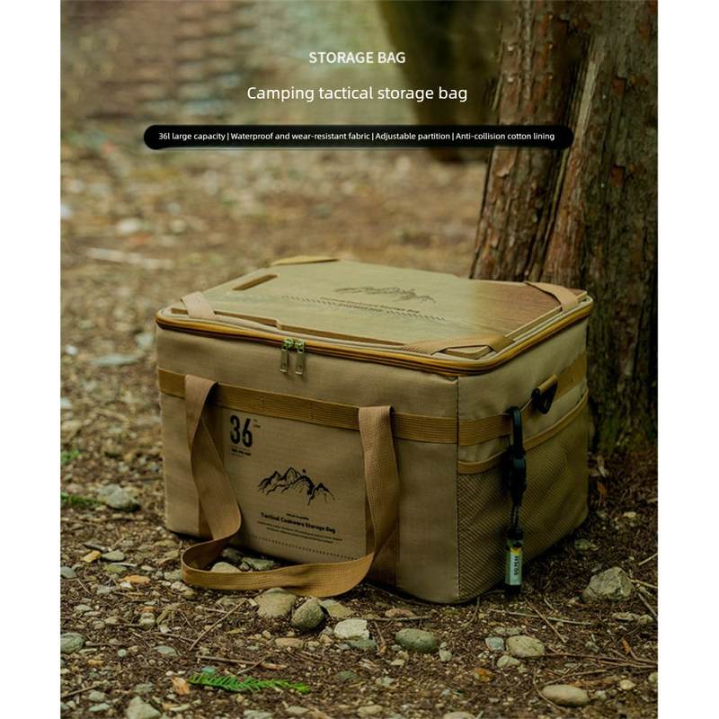 New Multifunctional Camping Tactical Storage With Table Board, Portable Handheld Equipment Outdoor Organizer Bag_voghion.com