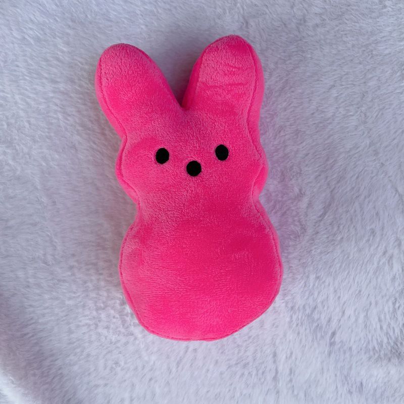 Grenziwwerschreidend Neit Produkt Peeps Rabbit Ouschteren Faarweg Cartoon Rabbit Plüschspill Stoffpopp gefëllt mat Kottengpopp_voghion.com