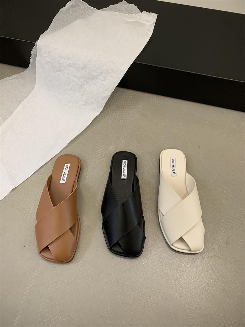 Pantofi de damă Half Dragged primăvara/vara 2024_voghion.com