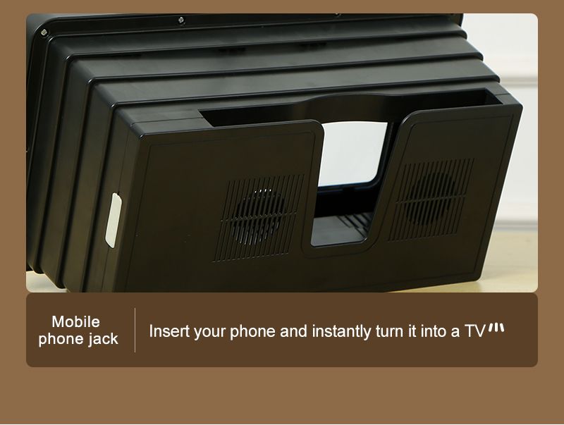 Amplificator pliabil 3D HD, în stil TV de școală veche, 2025, pentru toate smartphone-urile_voghion.com