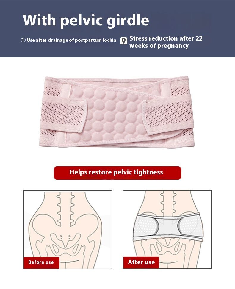 Cintura addominale post-parto per donna, confezione da 4, traspirante, set per parto vaginale, taglio cesareo, cintura addominale in plastica_voghion.com