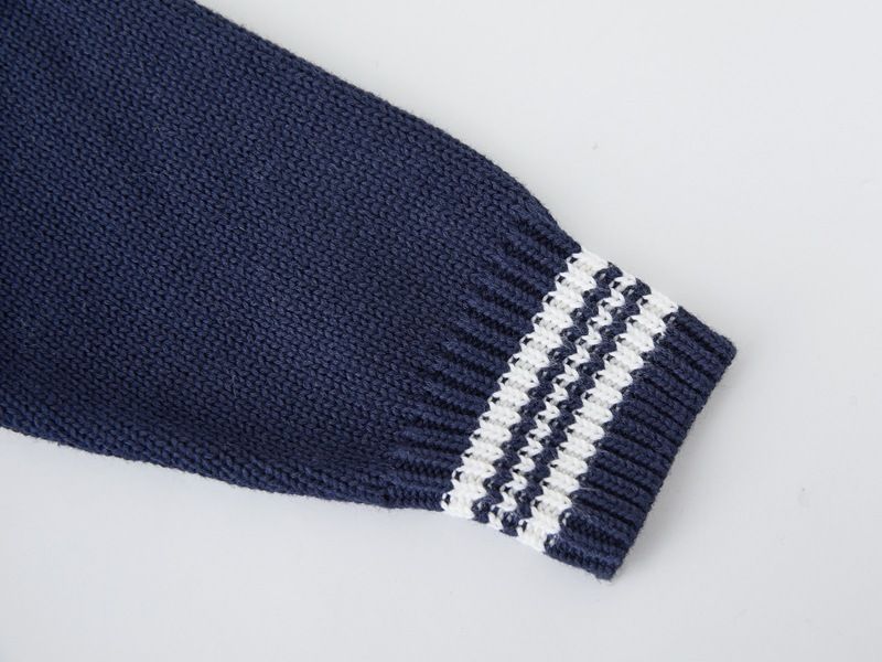 Baumwoll-Cardigan für Unisex-Kinder – Strickpullover mit Farbblockdesign (90–130 cm, 100 % Baumwolle, Sicherheitsklasse A, für Frühling/Herbst)_voghion.com