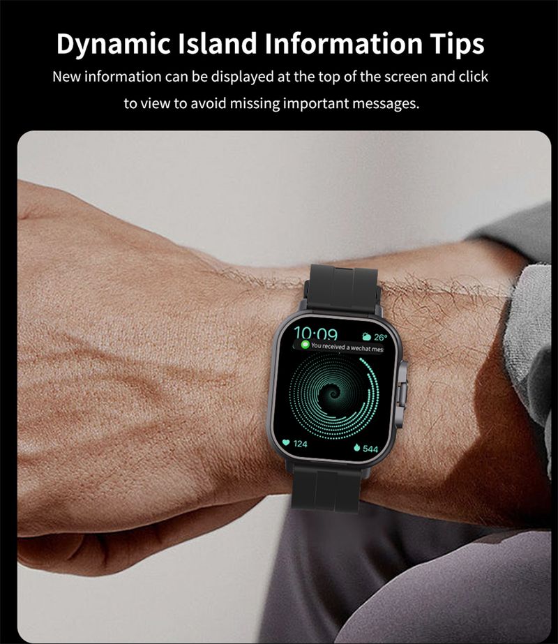 2024 Smart 2 in 1 mit Kopfhörer Smartwatch Bluetooth Anruf Herrenuhr GPS Track Herzfrequenzmesser Musik abspielen SmartWatch_voghion.com