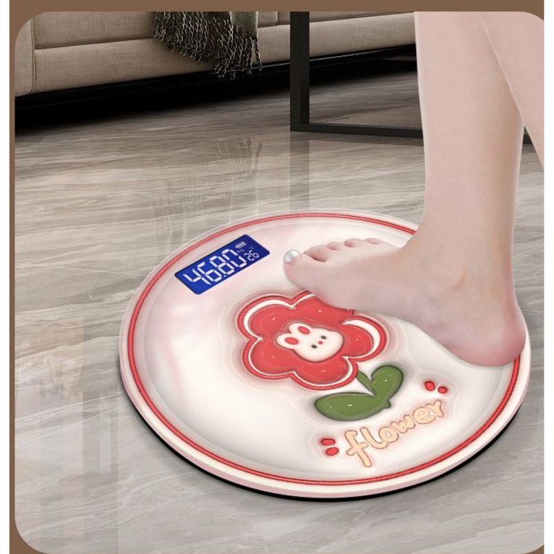 lot High Precision Fortune Electronic Cute Bluetooth Rechargeable Home Weight Loss Student Dormitory Body Fat Scale_voghion.com
