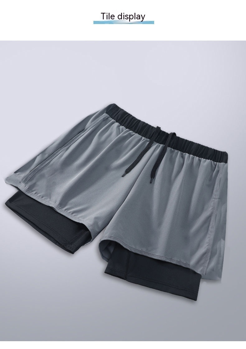 Badehose für Männer, um Unbeholfenheit zu vermeiden, lockere Passform, schnell trocknend, Herren-Badehose, flaches Winkel-Badeanzug-Set,_voghion.com