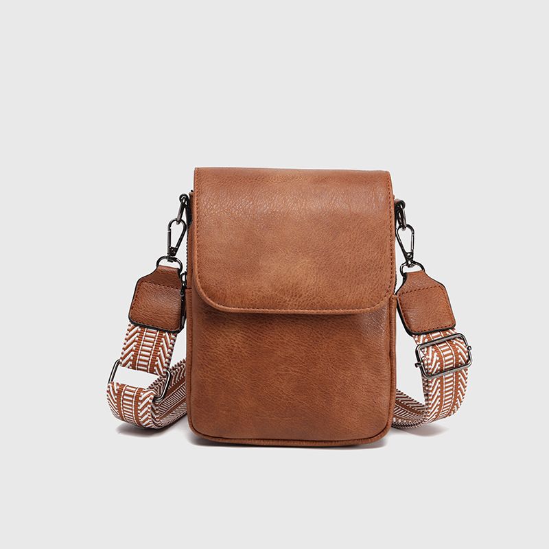 Hot Selling Women's Commuter PU Fashion Veelzijdige Crossbody Grote Capaciteit Multifunctionele Drukknoop Schouder Telefoon_voghion.com