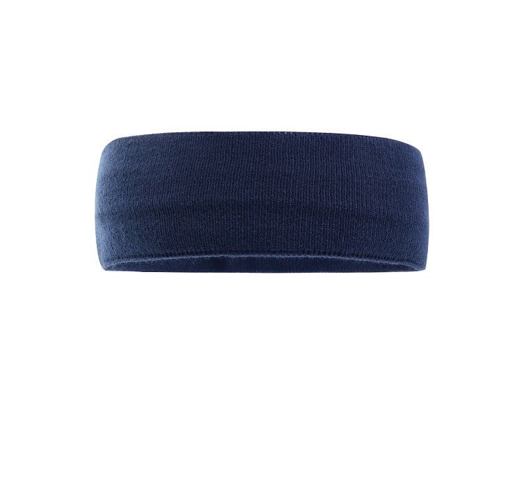 Fascia per capelli europea e americana lavorata a maglia, a tesa larga, elastica, assorbente per il sudore, semplice fascia per capelli tinta unita per le donne_voghion.com