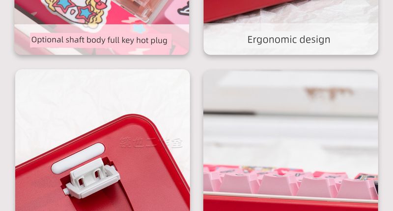 Omo65 Three-Mode Wireless RGB Bluetooth Nical Keyboard Office Mahjong Sound Hot Plug Gasket Customized Kit_voghion.com