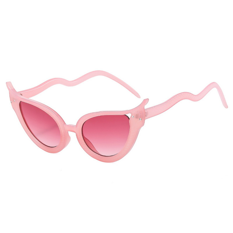 2023 Band Fashion Y2k Sexy Cat Eye Aurinkolasit Naisten Miesten Suunnittelija Snake Aurinkolasit Gradienttivarjostimet Uv400 Oculo Eyewear_voghion.com