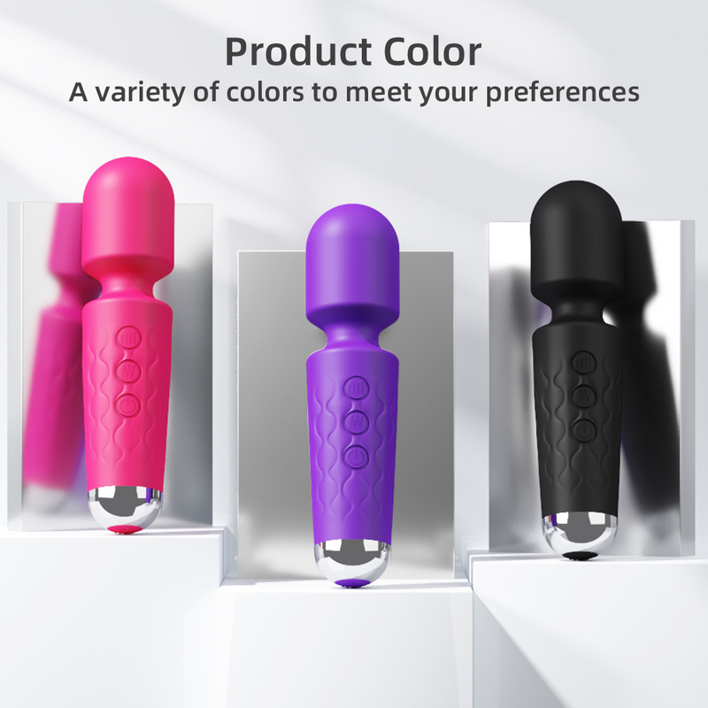 20 Speed Powerful Vibration Av Magic Wand Clitoral Stimulation Massage Masturbator Dildo Vibrator Adult Sex Toys_voghion.com