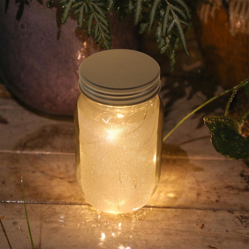 Scatola per batterie AAA transfrontaliera Coperchio per barattolo di vetro Stringa di luci in filo di rame Decorazione natalizia Stringa di luci con tappo di bottiglia stampabile_voghion.com