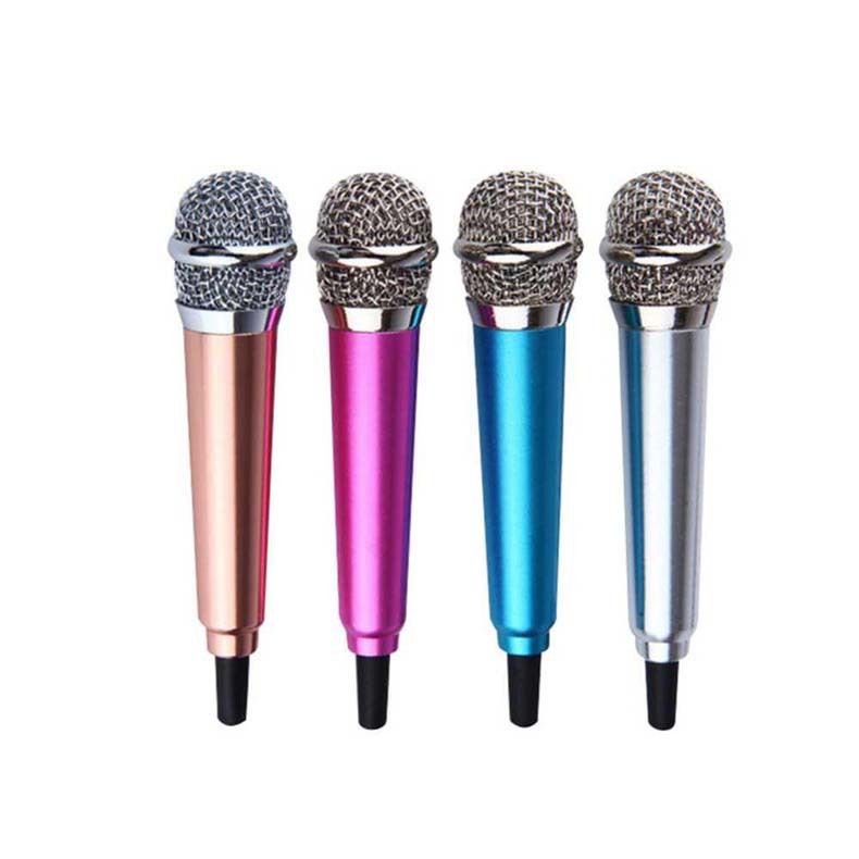 National K singing microphone, mini microphone, handheld singing microphone, mobile phone condenser small microphone_voghion.com