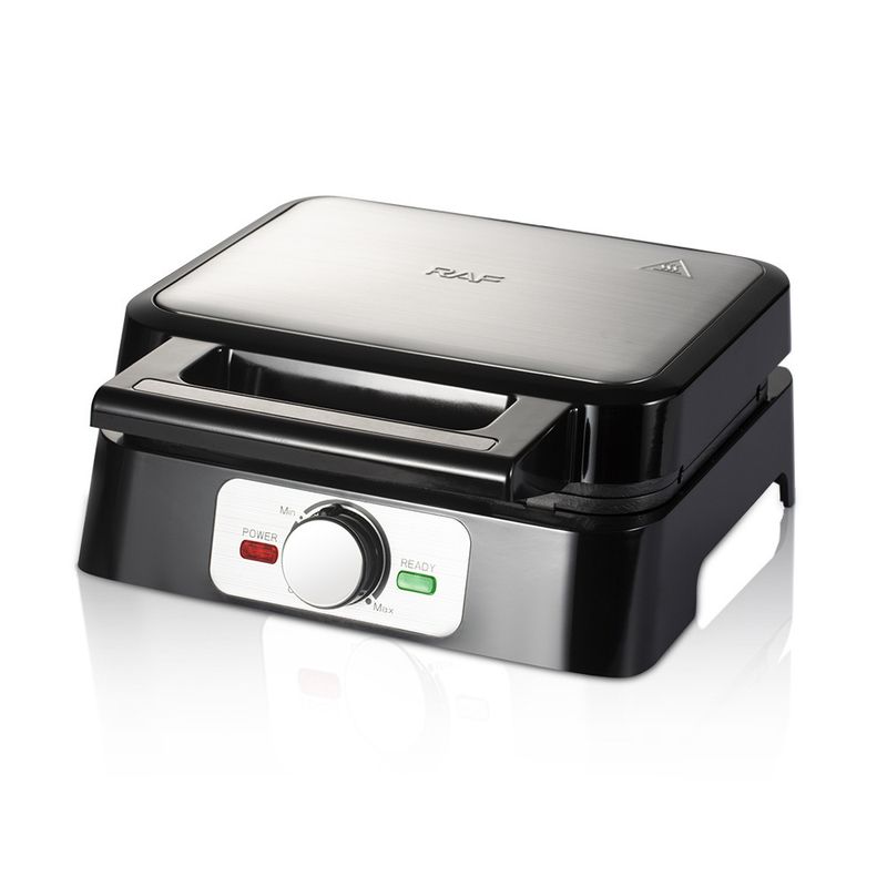 Mini Belgian Waffle Maker, Double-Sided Automatic Heating Iron For Homemade Breakfast, Compact Kitchen Appliance For Family Quick Snack_voghion.com