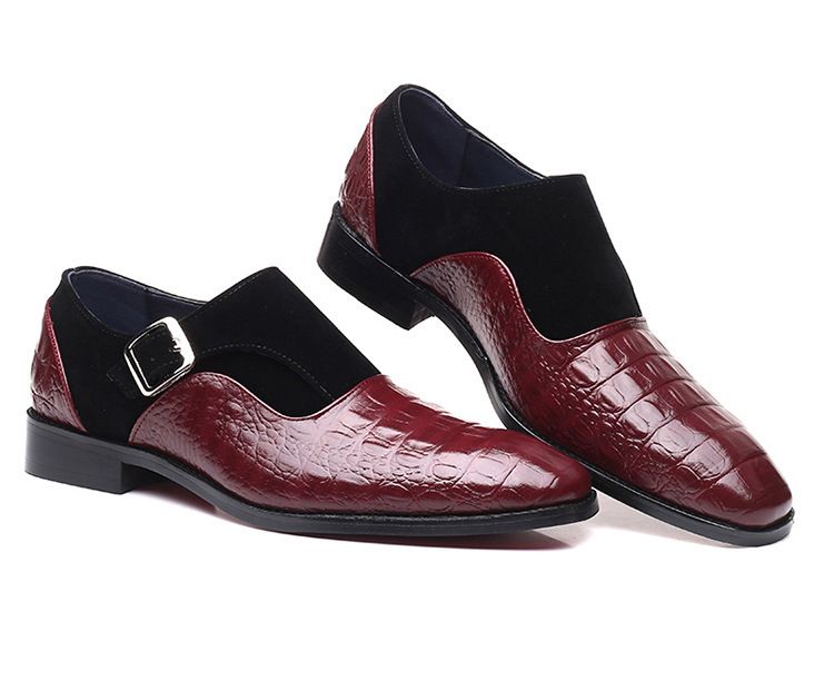 Men's Business Casual Dress Oxfords Formal Lace-Up Shoes for Office, Parties, and Daily Wear_voghion.com