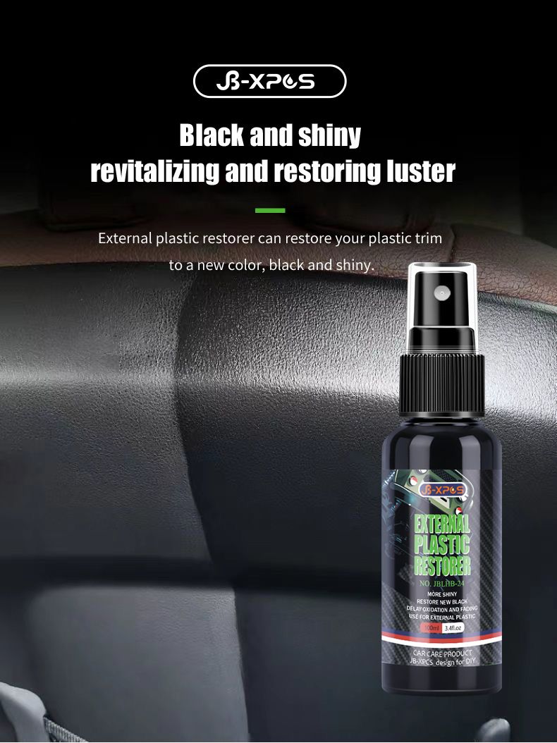 JB-XPCS LHB-24 Car Exterior Plastic Cleaning Spray For Restoring Gloss And Scratch Repair_voghion.com