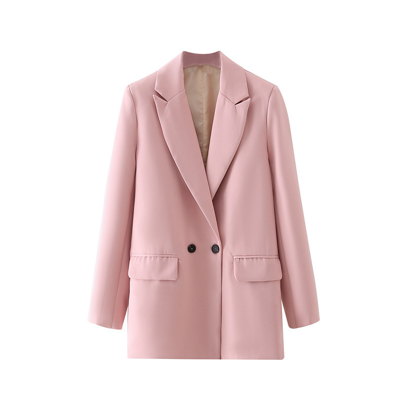 Costume femme chic en mélange gris clair_voghion.com