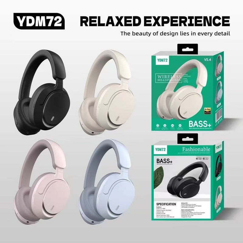 Neues am Kopf befestigtes Bluetooth-Headset, hochwertige Klangqualität auf Goldniveau, Rauschunterdrückung, lange Akkulaufzeit, Handy-Computer-Pass_voghion.com