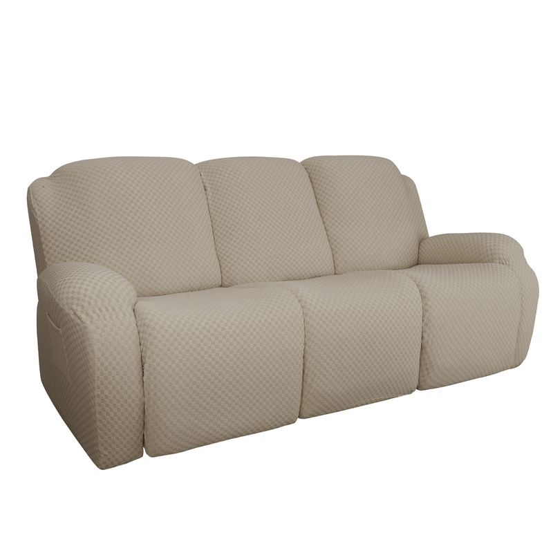 Full Split Square Jacquard Three-Person Cross-Border Explosions Massage Lying Flat Chivas Spacebox Sofa Cover_voghion.com