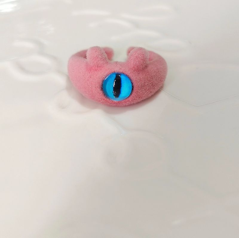 Childlike and Cute Cat Monster for Women's Fashion, Adjustable Opening, Index Finger Ring, Internet Celebrity,_voghion.com