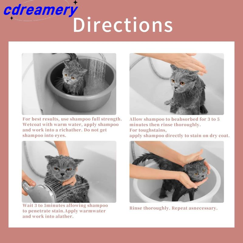 120 g Katzen-Entfettungspaste, konzentriertes Duschgel, glattes Fell, sauberes schwarzes Kinnhaar, Ölfleckenentferner, Reinigungsprodukte für Haustiere_voghion.com