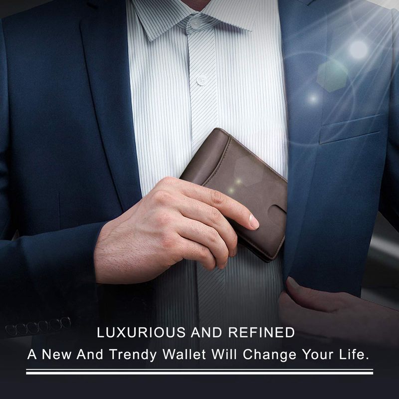 Kartenhalter Echtleder Kartenhalter Mikrofaser Kartenhalter Rfid Anti Theft Swipe_voghion.com