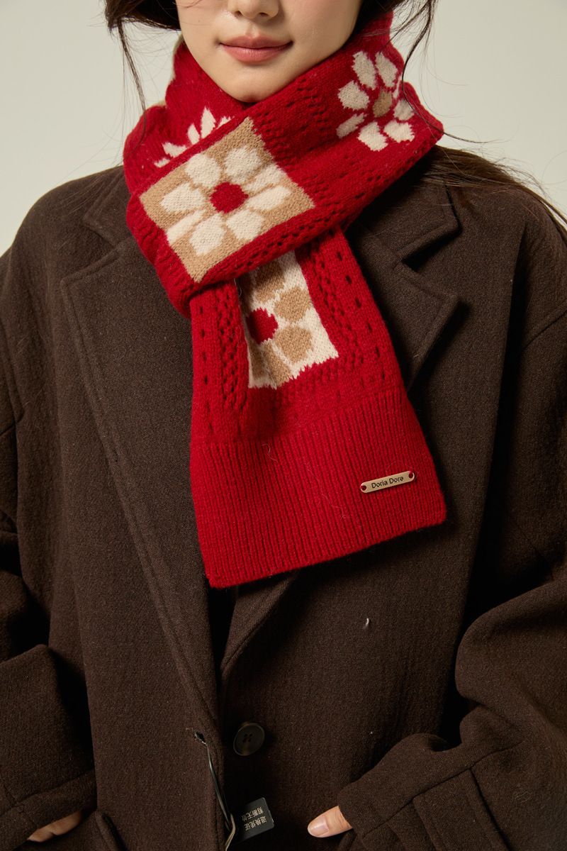 Cashmere Women's 2025 Autumn And Winter New Knitted Coldproof High Neck Fancy Elegant Crew Neck Sweater_voghion.com