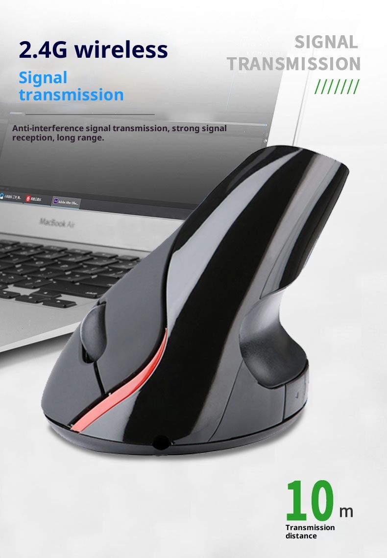 Digitex Digitex Rechargeable Vertical Wireless Mechanical Computer Laptop Gaming Office Infinite Bluetooth Mouse Wholesale_voghion.com
