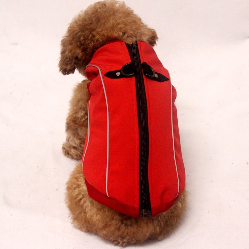 2025 wasserdichte reflektierende Outdoor-Haustierjacke Hund Wintermantel drei Farben_voghion.com