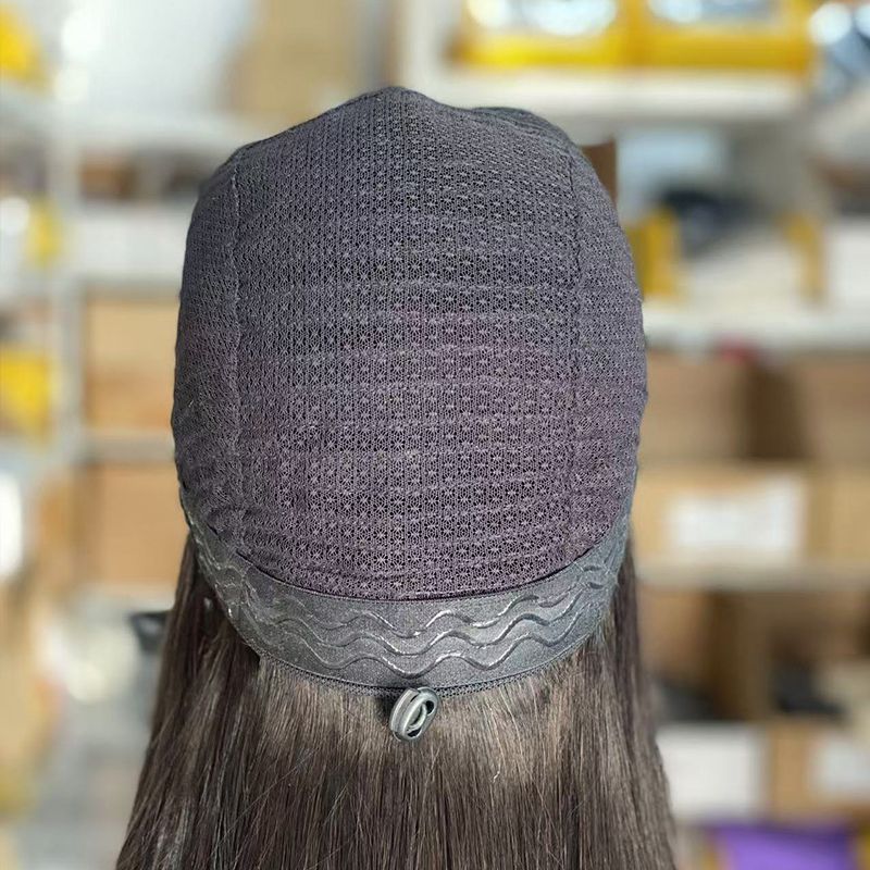 Extension per capelli Parrucche Parrucche senza colla Nodo sbiancato Humanhairwig parrucca_voghion.com