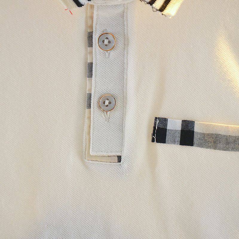 Suit 2023 New Kindergarten Children's Clothing Boys Summer Flip Collar Short Sleeve Two Piece Set_voghion.com