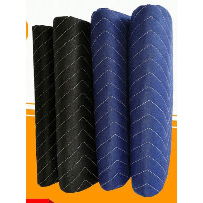 Fabbrica di coperte nere per traslochi in tessuto non tessuto per imballaggio di mobili a lungo termine_voghion.com