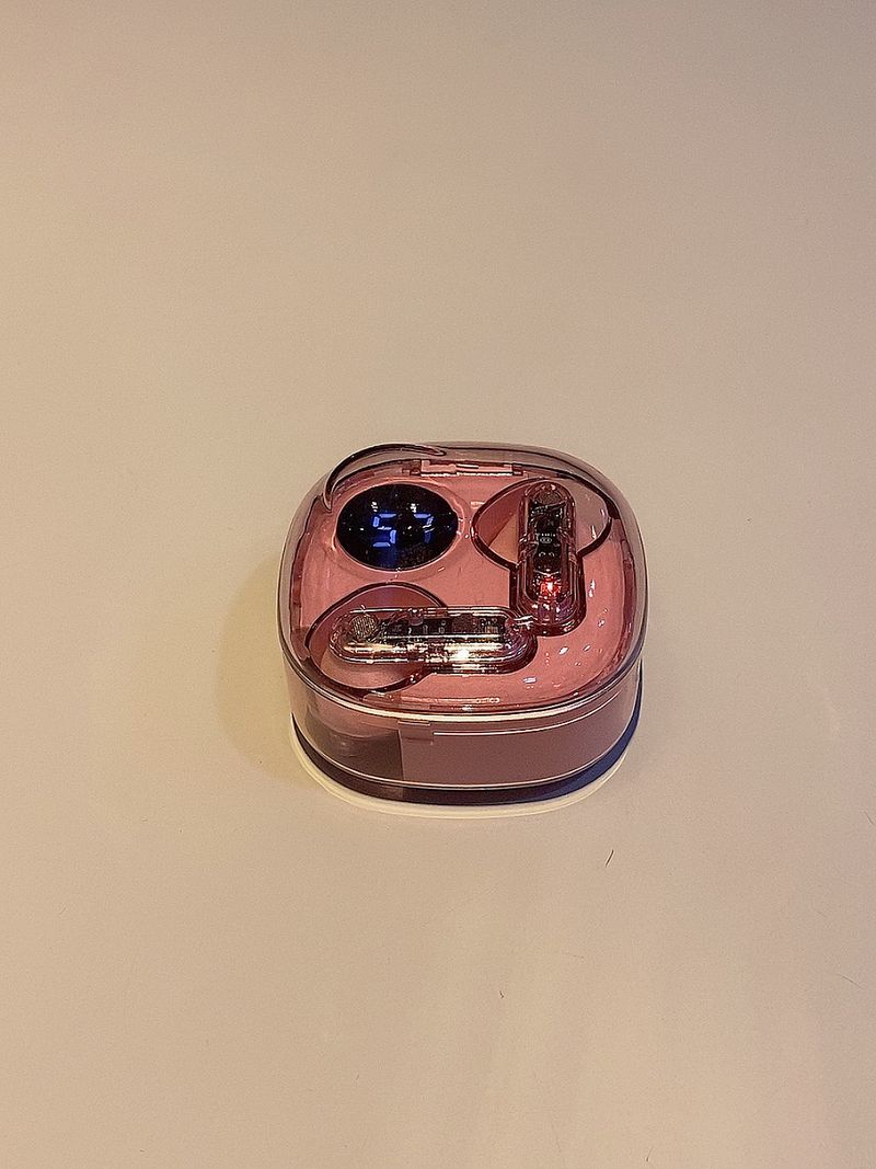 Auriculares universales Woderrui Transparent Max20_voghion.com