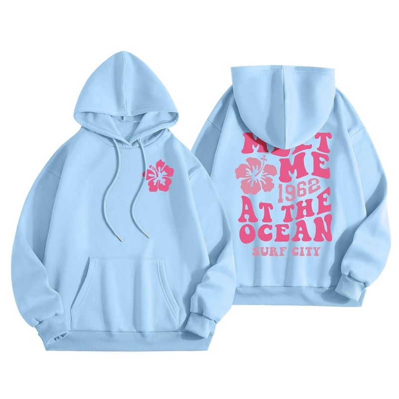 Felpa con cappuccio da donna con stampa di lettere e maniche a spalle scoperte, felpa con cappuccio XS-5XL_voghion.com
