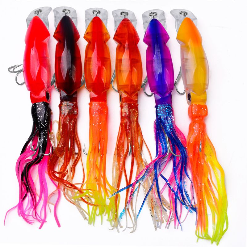 with Mustache 19g Plastic Hard All Water Area Squid Lure Fish Bait DW310_voghion.com