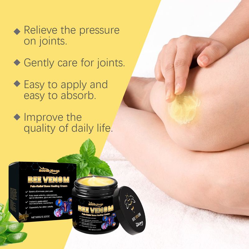 Bee venom nærende pleiekrem beroliger kroppen, gir næring og masserer skånsomt, og påfører pleiekrem lokalt_voghion.com