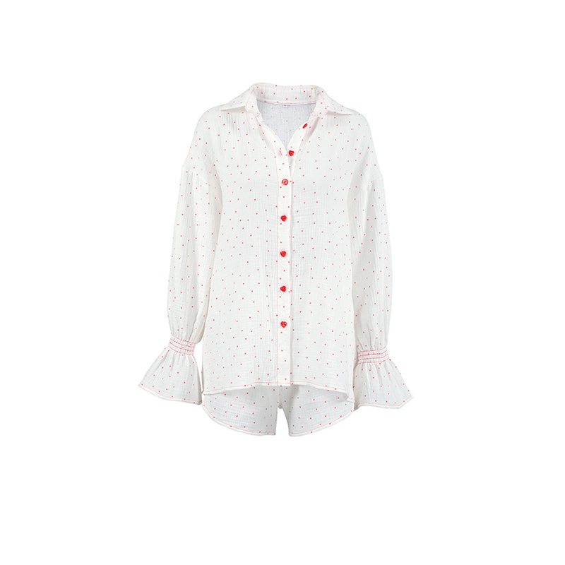 Dame ensfarget frakkbuksedress_voghion.com