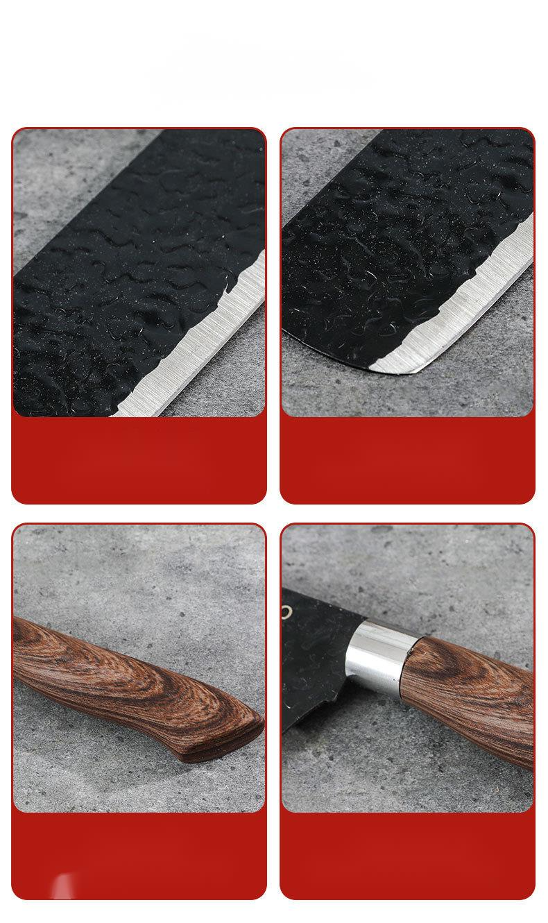 Set regalo da cucina in acciaio inossidabile con combinazione Bear Claw da otto pezzi di Hammered Chef_voghion.com
