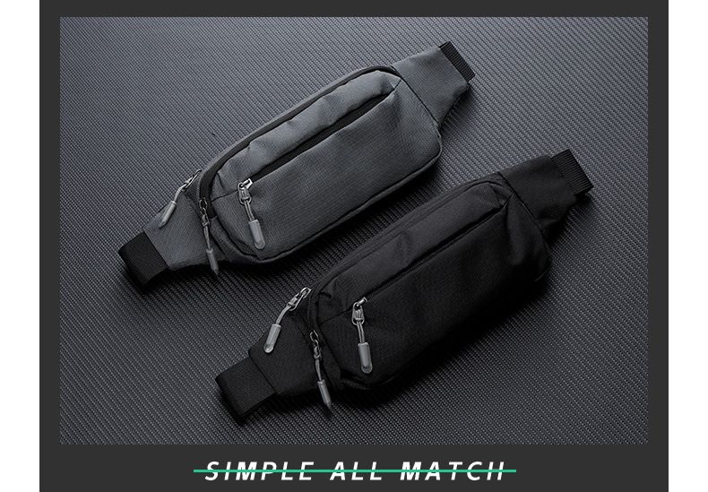 Spor Çantaları Çok Fonksiyonlu Bel Dar Kesim Koşu Cep Telefonu Erkekler ve Kadınlar Su Geçirmez Aşınmaya Dayanıklı El Çantası_voghion.com