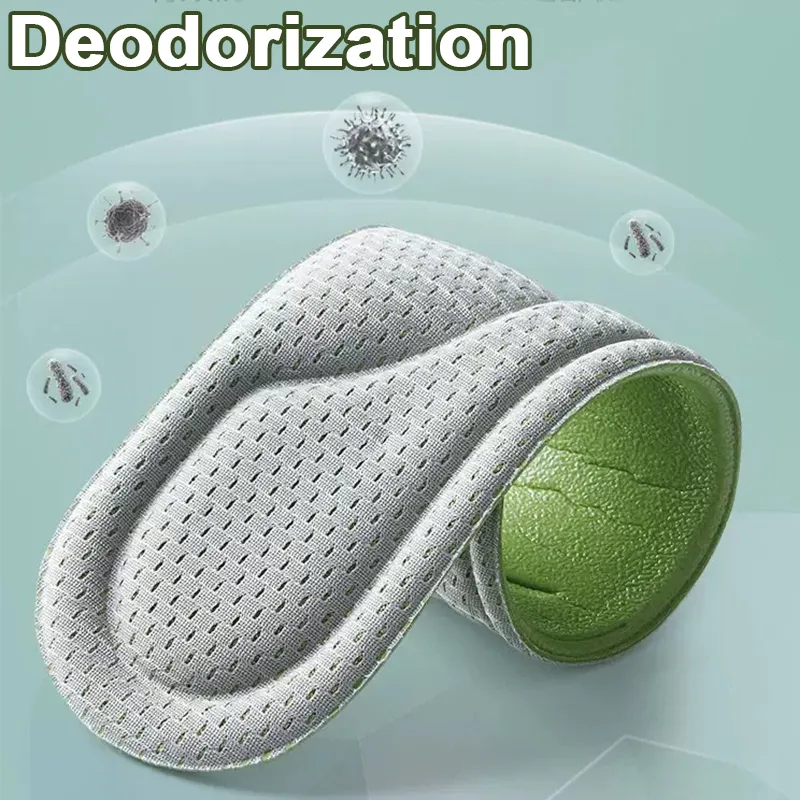 Nano Memory Foam Insoles for Shoes Men Women Deodorant Absorb-Sweat Massage Sport Insole Feet Orthopedic Shoe Sole_voghion.com